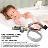 100112330 Water Heater Pilot Assembly Nat Gas Thermopile Assembly Compatible