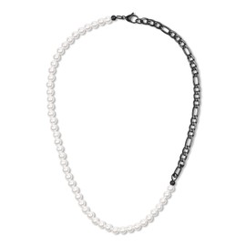 GAVU Men's Pearl Necklace, Shell pearl, No Gemstone