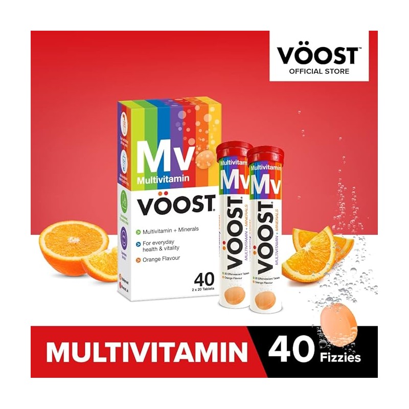 Voost Effervescent Multivitamin 40 Pack