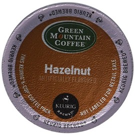 Green Mountain Coffee, Hazelnut, Single-Serve Keurig K-Cup Pods, Light Roast Coffee, 48 Count (2 Boxes of 24 Pods)