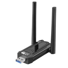 Adaptador USB Bluetooth 5.4 AC1300Mbps, Tarjeta de Red WiFi Inalámbrica de Doble Banda de 2,4/5 GHz, Dongle para PC, Portátil, Ratón y Teclado.