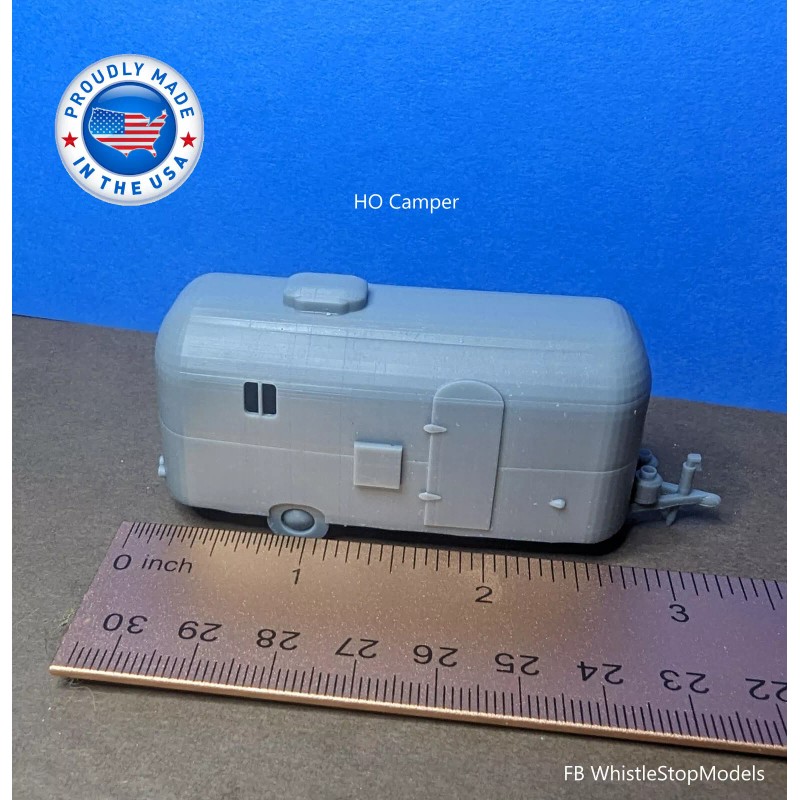 HO Scale Airstream Camper HO1020