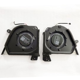 Fleshy Leaf Replacement CPU+GPU Cooling Fan for Asus Rog Zephyrus G16 (2023) GU603V GU603VU GU603VI GU603VV GU603ZI GU603ZU GU603ZV 13NR0BL0T07111 FQAX 13NR0BL0T06111 FQAY