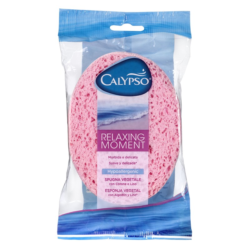 Spontex Calypso Relax Loofah Sponge with Cotton and Linen (Assorted