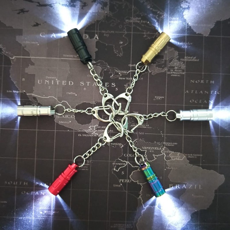 Nitefox e1 Smallest Flaghlight Tiny Micro Mini Keychain Light Bright