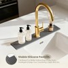 Faucet Mat for Kitchen Sink -Diatomite Stone Drying Mat for