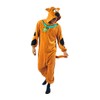 Bioworld Scooby Doo Adult Kigurumi Union Suit With Hood-Large