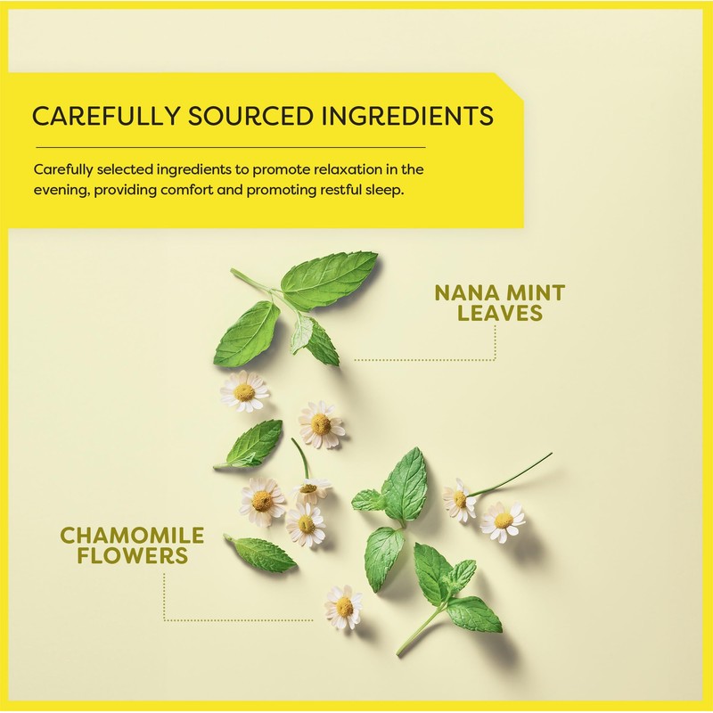 Wissotzky Chamomile Tea with Nana Mint, Herbal Tea, 20 Tea