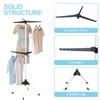 APEXCHASER Clothes Drying Rack Folding, 2-Tier Drying Rack Clothing, Laundry