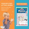 Fiesta Crafts Phonics Magnetic Letters - Learn to Read &