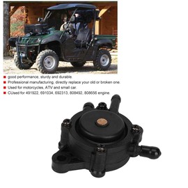 Terisass Fuel Gasoline Petrol Pump Motorcycle ATV Fuel System Engine Replacement Parts for Mikuni 491922 691034 692313 808492 808656 Engine for Briggs & Stratton Fuel Pump