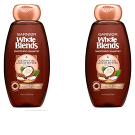 Garnier Total Blend Shampoo Coconut Oil 12.5oz (369ml) (2 Pack)