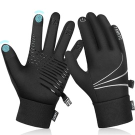TANSTC Kids Winter Gloves – Warm Thermal Windproof Gloves with Touch Screen & Anti-Slip Grip, Outdoor Sports Gloves
