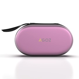 AGOZ Carrying Case for Pocketalk Classic Language Translator, Travel Organizer Holder with Wrist Strap, Anti-Shock, Water Resistant, Storage Organizer for Portable Voice Interpreter Device (Purple)