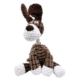 Squeaky Dog Toy - Built-in Squeaker Cartoon Pet Toy - Puppy Chew Toys, Plush Toys for Aggressive Chewers, Safe, Fun for Teething Small Dogs