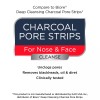 Equate Beauty Charcoal Pore Strips for Nose & Face Combo