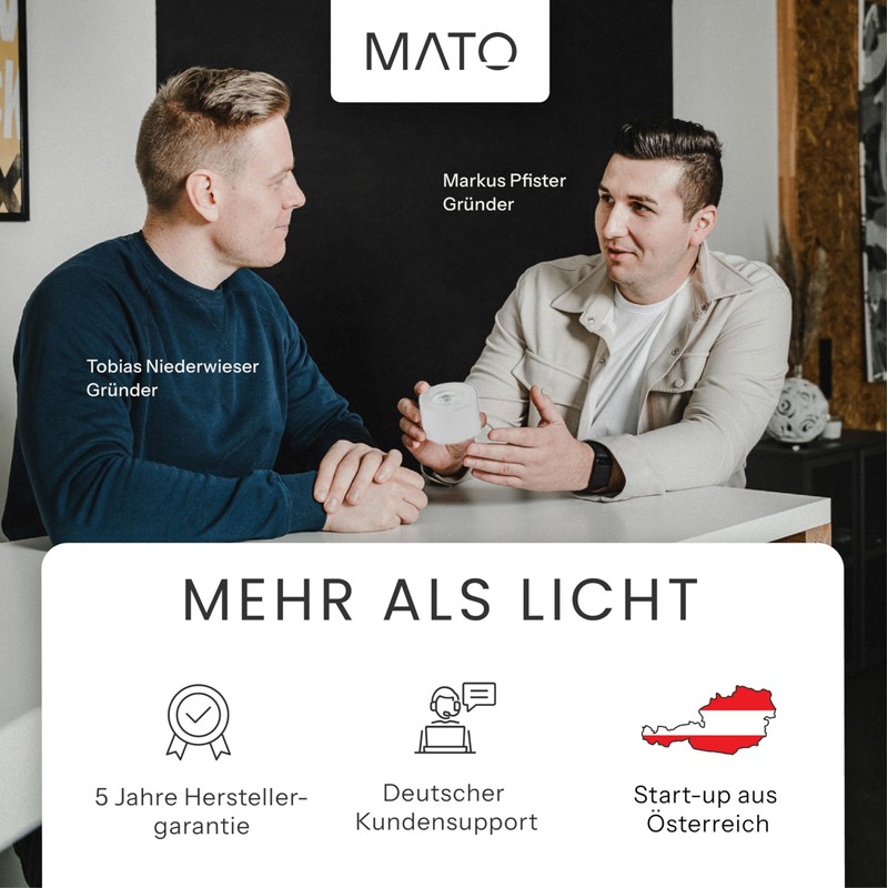 MATO 3x LED Surface-Mounted Spotlights White - Extra Flat &