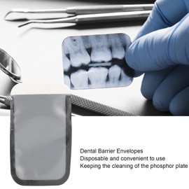 Sobres de Barrera Desechables de 100 Piezas, Accesorio de Bolsa Protectora de Tamaño de Rayos X Digital para Placa de Fósforo Digital Dental(2#)