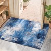 KIRFEIHT Modern Abstract 2x3 Area Rug, Non-Slip Washable Carpet for