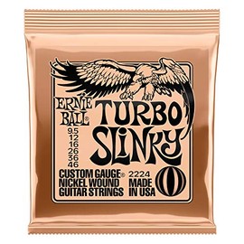 Ernie Ball Turbo Slinky Nickel Wound Electric Guitar Strings (P02224)