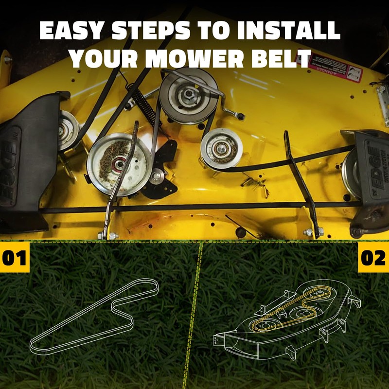 Beltchoice 954-04044a Deck Belt, Kevlar Cord 50" Deck Lawn Mower