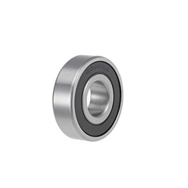 sourcing map 6203-16-2RS Deep Groove Ball Bearings 16mm Inner Dia 40mm OD 12mm Bore Double Sealed Chrome Steel Z2