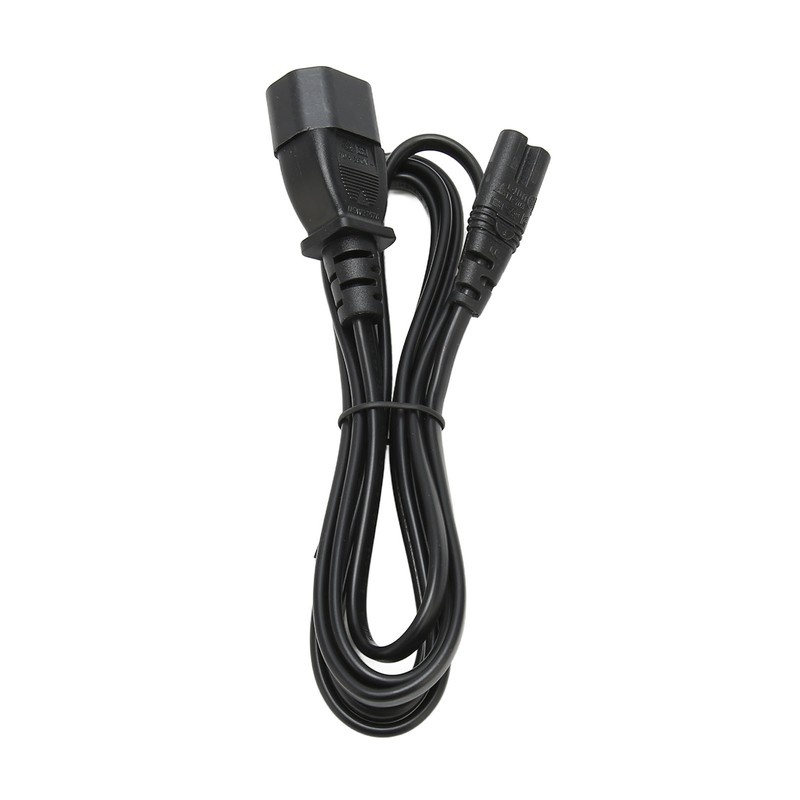 IEC320 C14 to C7 Cord Male to Female Power Adapter