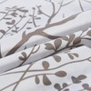 Vaulia Soft Microfiber Duvet Cover Set, Printed Tree Branches Pattern