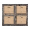 8x10-2.5" Wide Reclaimed Rustic Barnwood Collage Photo Frame - Holds