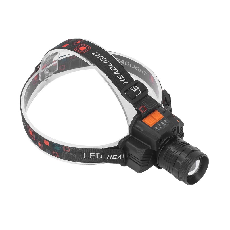 Head Lamp USB Rechargeable 3 Light Modes LED Lens 1500lm