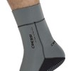 Cressi Ultra Stretch Neoprene Socks 1.5mm Neoprene Socks - Grey,