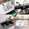 SPARES2GO Double Bowl Sink Waste Kitchen Washing Machine Dishwasher P
