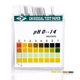 XUKZIMA 100 pH Test Strips for Urine and Saliva – pH Test – Determination pH Value – Test Strips Acidification Body