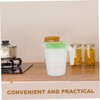 ABOOFAN Juice Pitcher with Lid Round Beverage Jug for Home