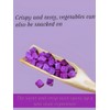 WEIJUEJIYI Diced Purple Potato 150g (5.29oz) Original Fruits and Vegetables
