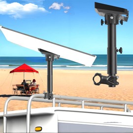 Starlink Gen 3 RV Ladder Mount - RV, Camper, Yacht, Pole, Railing Clamp for Roof/Rack (0.8-1.1" Dia)