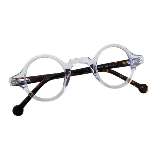 Circleperson Men Women Eyeglass frames Optical spring hinges small round,