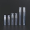 5Pcs White Mini Perfume Bottle,Protable Liquid Container Atomizer Bottles Plastic