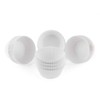 Caperci Standard White Cupcake Liners 500 Count, No Smell, Food