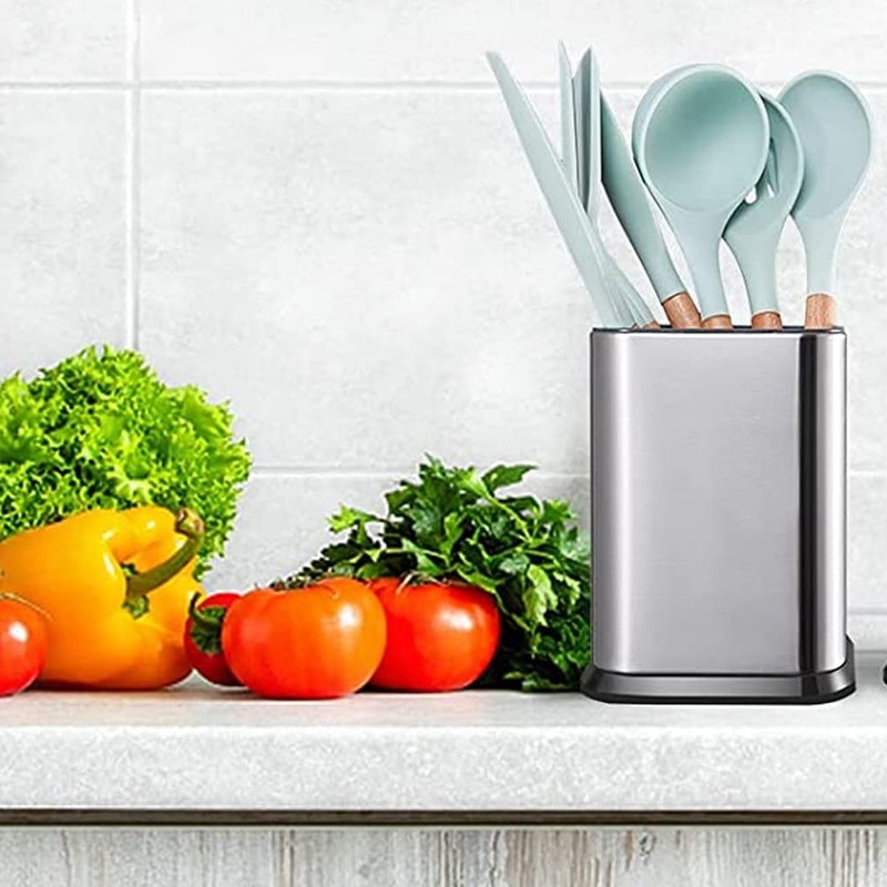 Yuemsh Kitchen Utensil Holder, Utensil Holder for Countertop Cooking Utensil