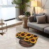 Heart Shaped Rug Shaggy Thickened Carpet Spring Non-Slip Doormat Soft