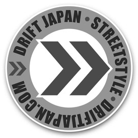 2 x 30cm Vinyl Stickers - JDM Drift Japan Street Style Car Racing Decals 40074