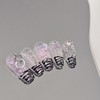 Beautiful Girl Transparent [Handmade Nail Tips] Emily Nail - Stiletto