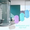 AIXXCUVQ Thick PVC Non Slip Bath Mat for Comfortable Shower