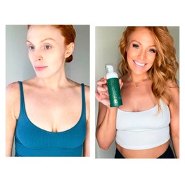 Busy Babe Self Tanner - Golden Nights Express Rapid Dark Tanning Mousse - Deeper Sun-Kissed Glow with Mitt - Vegan, Cruelty-Free, Instant Tan, Self Tanning Mousse Pump - 7.2 oz, No Orange Hues