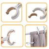 Csirnto Large Towel Clips Pack of 6 Towel Clips Plastic