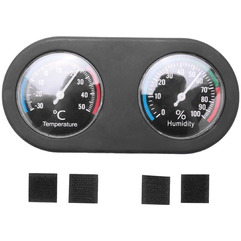 Katigan Hygrometer Reptile Tank Thermometer Temperature Humidity Monitor for Vivarium