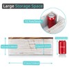 Large Cable Management Box, White Washed Wood Cord Organizer Box