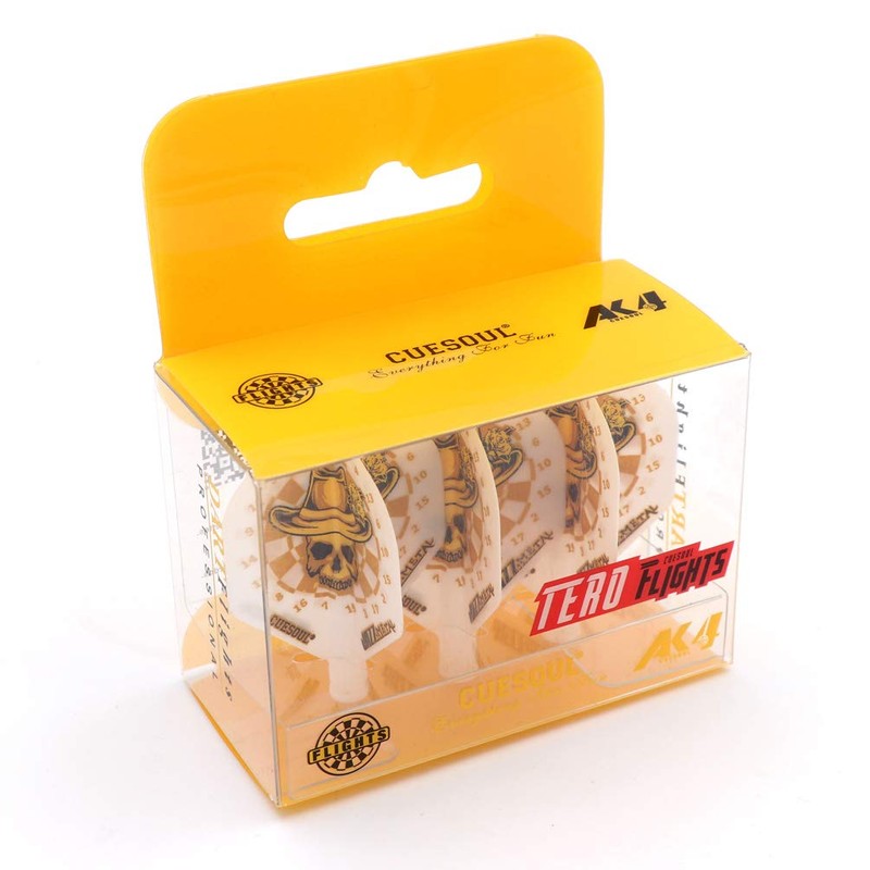 CUESOUL TERO AK4 Dart Flights Standard Shape with Attractive Pattern,