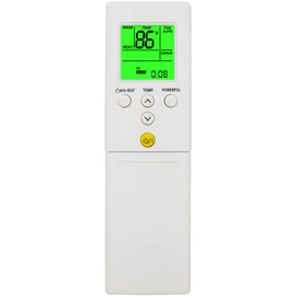 RCECAOSHAN Replacement for Fujitsu Air Conditioner Remote Control AR-REM1U ARREM1U ASU9RLS3Y ASU12RLS3Y ASU15RLS3Y ASU30RLE, ASUG09LZAS ASUG12LZAS ASUG15LZAS Display in Both Fahrenheit and Celsius